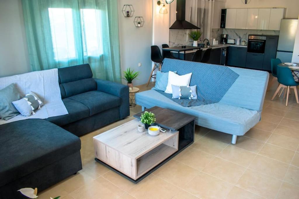 Md Residence Near The Beach W Bbq And Private Parking Hersonissos  Bagian luar foto