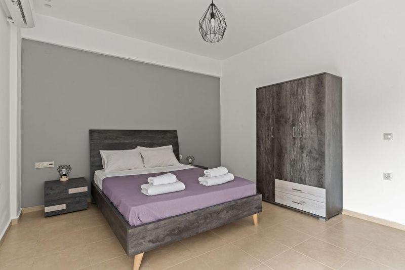 Md Residence Near The Beach W Bbq And Private Parking Hersonissos  Bagian luar foto